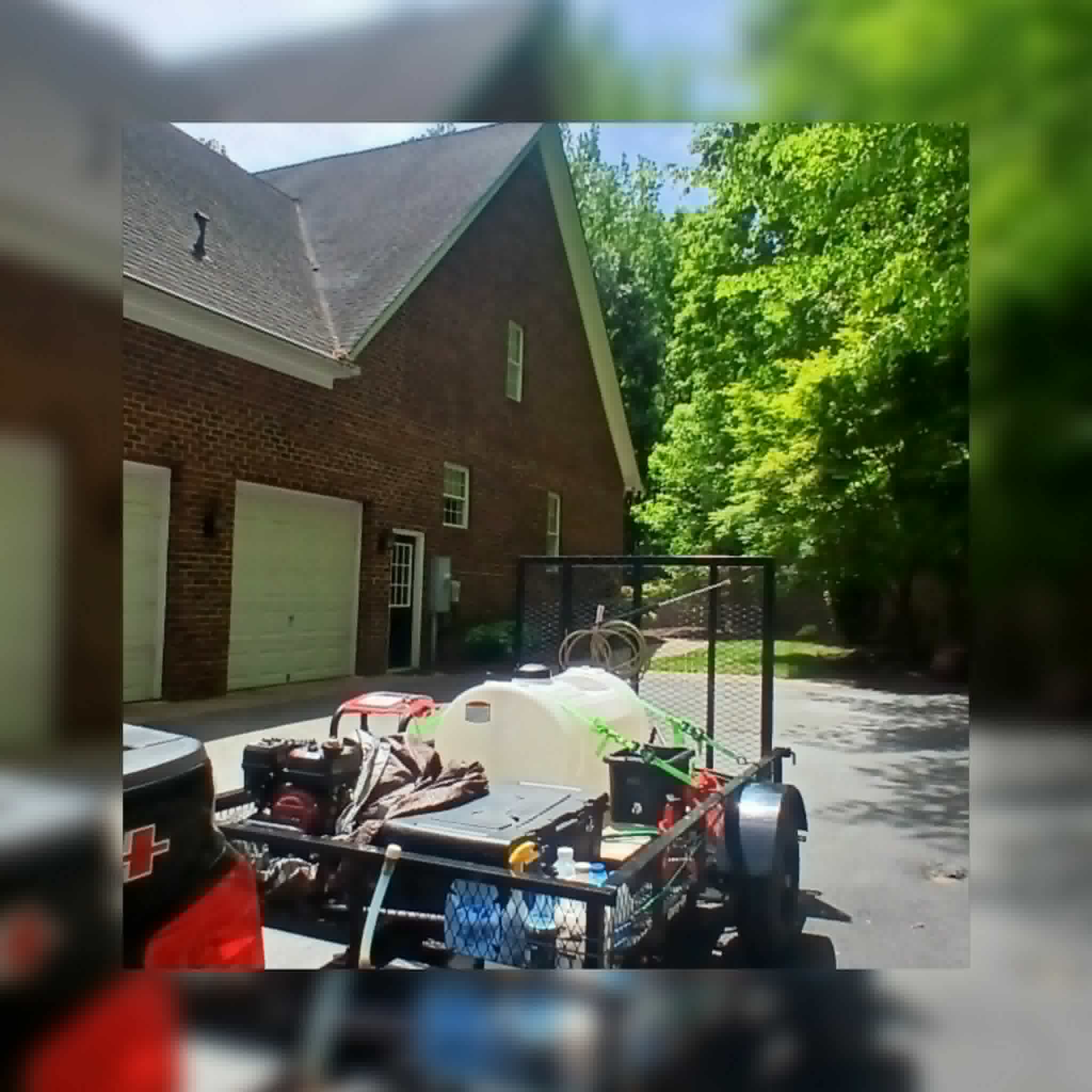 Professional pressure wash equipment — Dynamite Cleaning Services